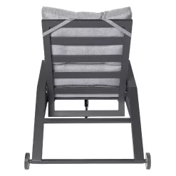 LC Garden Bondino II Gartenliege Aluminium/Polyester Anthrazit/Grau 10 LC Garden Bondino II Gartenliege Aluminium/Polyester Anthrazit/Grau -Gartenmöbel Store lc garden bondino ii gartenliege aluminium polster anthrazit grau 1248151 5