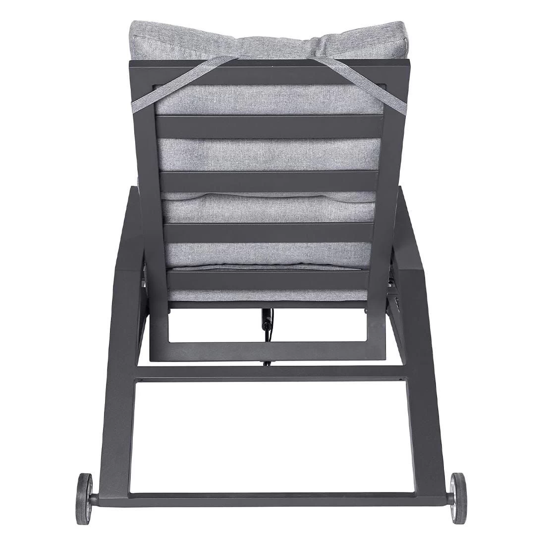 LC Garden Bondino II Gartenliege Aluminium/Polyester Anthrazit/Grau 5 LC Garden Bondino II Gartenliege Aluminium/Polyester Anthrazit/Grau – Bild 5