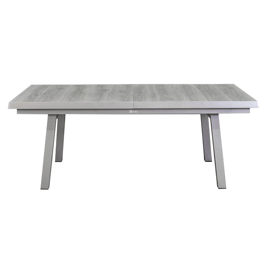 LC Garden Nizza Ausziehtisch 200/260x100x75cm Aluminium/Keramik Silber/Easy Grey 3 LC Garden Nizza Ausziehtisch 200/260x100x75cm Aluminium/Keramik Silber/Easy Grey – Bild 3