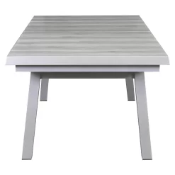 LC Garden Nizza Ausziehtisch 200/260x100x75cm Aluminium/Keramik Silber/Easy Grey 8 LC Garden Nizza Ausziehtisch 200/260x100x75cm Aluminium/Keramik Silber/Easy Grey -Gartenmöbel Store lc garden nizza ausziehtisch 200 260x100x75cm aluminium keramik 1432269 4