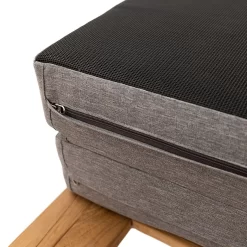 LC Garden Riviona Gartenliege Teak/Polster Natur/Grau -Gartenmöbel Store lc garden riviano gartenliege teak polster 1435547 10