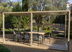 LifestyleGarden Amber Gartentisch 220x95cm Aluminium/Teakholz Magnesium Grau/Teak -Gartenmöbel Store lifestylegarden amber gartentisch 220x95cm aluminium teakholz 1440816 5