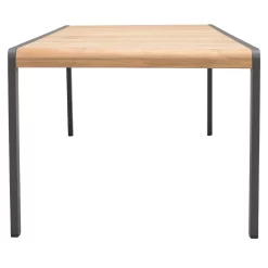 LifestyleGarden Amber Gartentisch 220x95cm Aluminium/Teakholz Magnesium Grau/Teak -Gartenmöbel Store lifestylegarden amber gartentisch 220x95cm aluminium teakholz 1440816 7