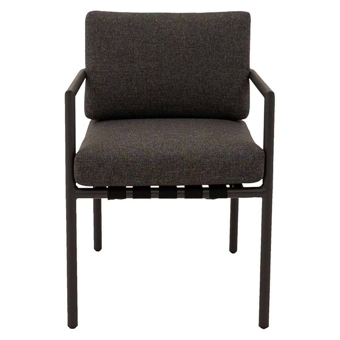 LifestyleGarden Horizon Stapelsessel Aluminium/Rope Schwarz Grau/Grau 2 LifestyleGarden Horizon Stapelsessel Aluminium/Rope Schwarz Grau/Grau – Bild 2