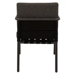 LifestyleGarden Horizon Stapelsessel Aluminium/Rope Schwarz Grau/Grau 12 LifestyleGarden Horizon Stapelsessel Aluminium/Rope Schwarz Grau/Grau -Gartenmöbel Store lifestylegarden horizon stapelsessel aluminium rope 1441201 4