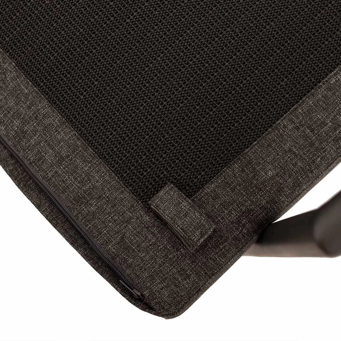 LifestyleGarden Horizon Stapelsessel Aluminium/Rope Schwarz Grau/Grau 8 LifestyleGarden Horizon Stapelsessel Aluminium/Rope Schwarz Grau/Grau – Bild 8