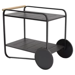 LifestyleGarden Portals Servierwagen Aluminium Batman Black