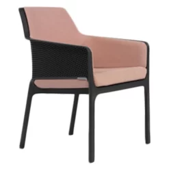Nardi Net Relax Stapelsessel 3tlg Inkl. Sitzkissen Anthrazit/Rosenquarz -Gartenmöbel Store nardi net relax stapelsessel 3tlg inkl sitzkissen 1