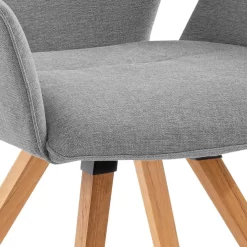 Niehoff Alvaro Gartensessel Teak/Olefin Natur/Hellgrau -Gartenmöbel Store niehoff alvaro gartensessel teak olefin 1472155 3