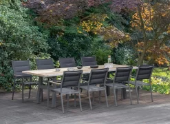 Niehoff Nantes Hochlehner Aluminium/Textilene Anthrazit/Schwarz -Gartenmöbel Store niehoff nantes hochlehner aluminium textilene 1473849 3