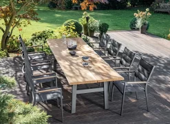 Niehoff Nantes Hochlehner Aluminium/Textilene Anthrazit/Schwarz -Gartenmöbel Store niehoff nantes hochlehner aluminium textilene 1473849 4