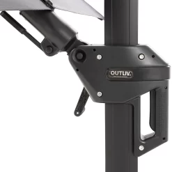 OUTLIV. Nizza Ampelschirm 260x350cm Anthrazit/Anthrazit -Gartenmöbel Store outliv by detlef steves nizza ampelschirm 260x350cm 1275508 11