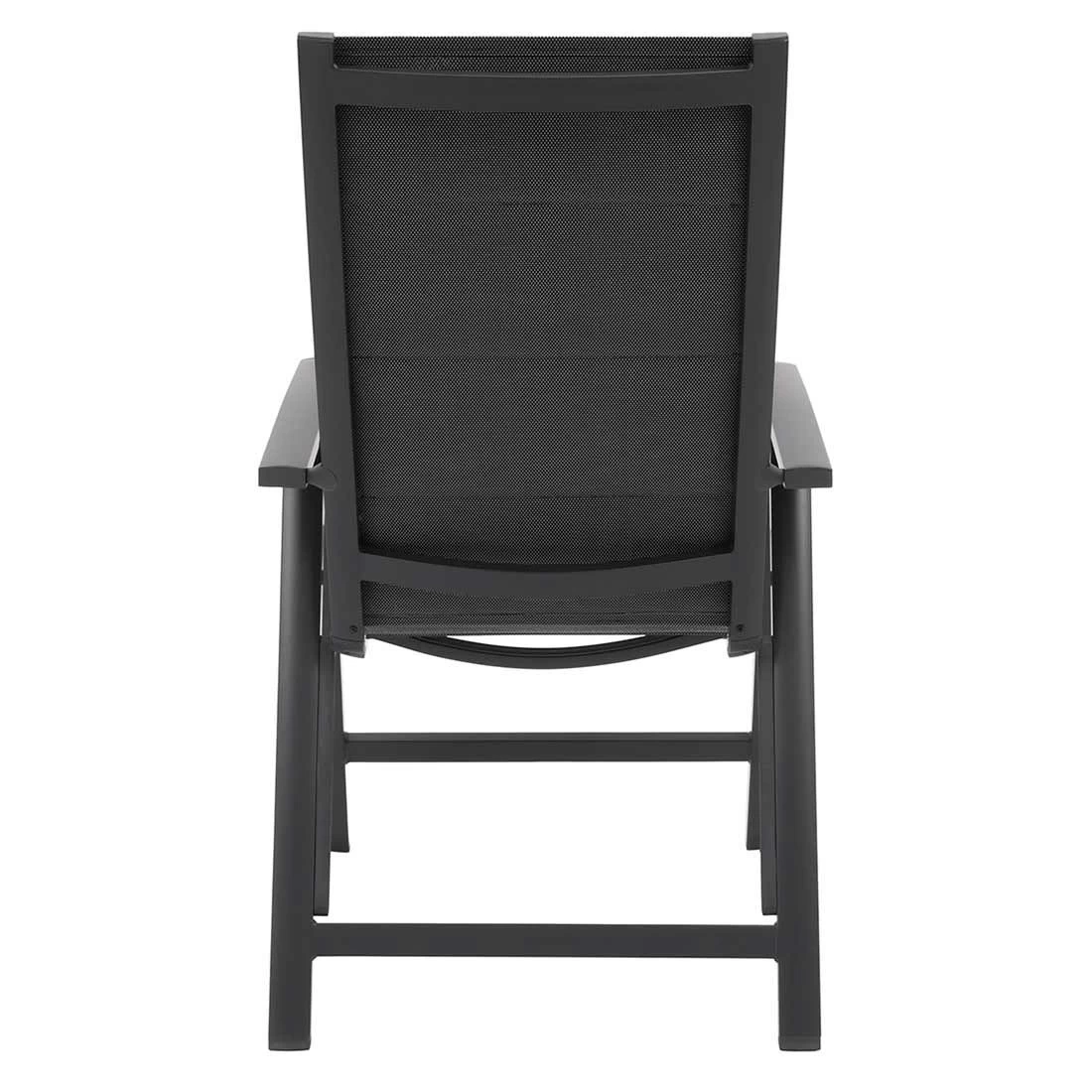 OUTLIV. Falun Klappsessel Aluminium/Textilene Anthrazit 4 OUTLIV. Falun Klappsessel Aluminium/Textilene Anthrazit – Bild 4