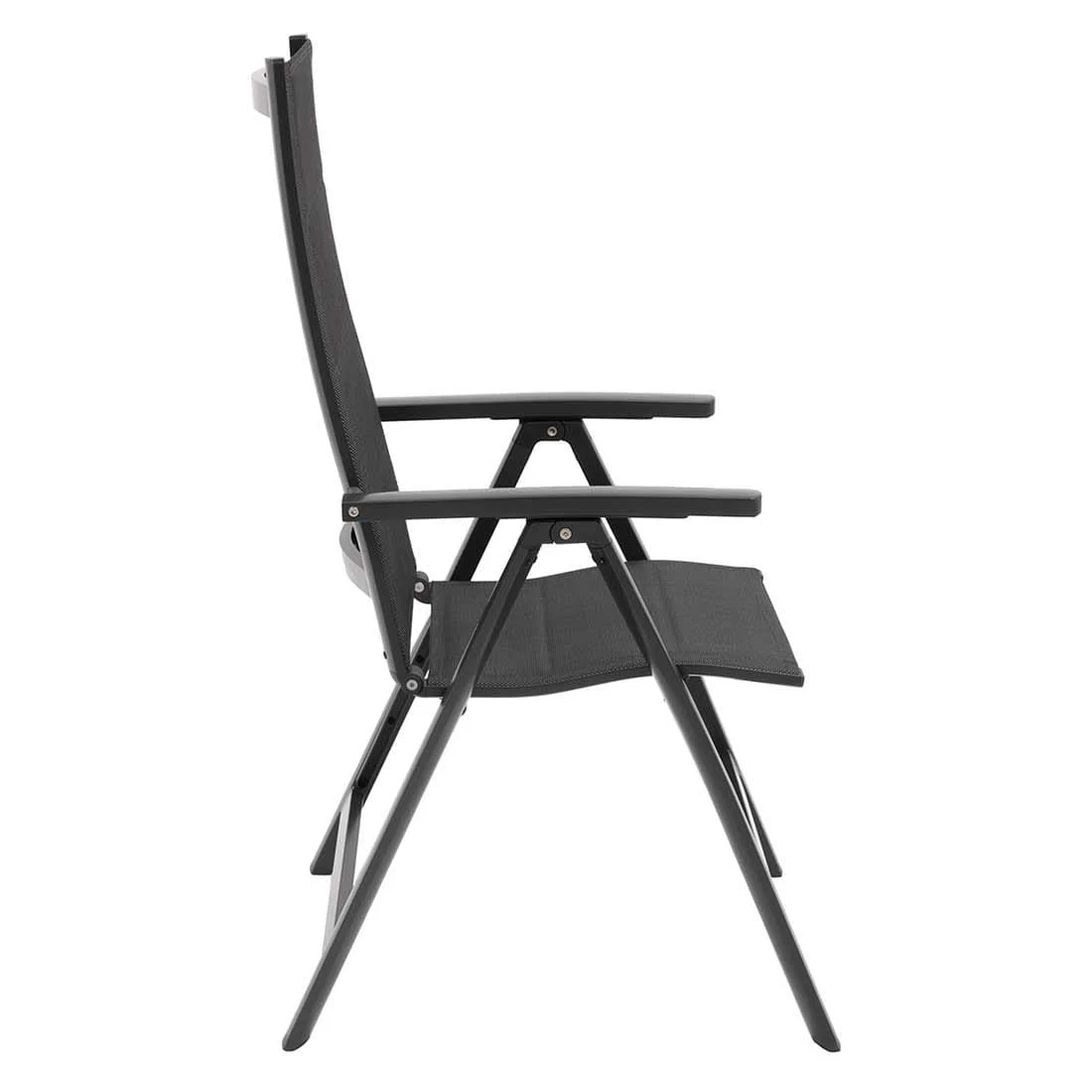 OUTLIV. Falun Klappsessel Aluminium/Textilene Anthrazit 5 OUTLIV. Falun Klappsessel Aluminium/Textilene Anthrazit – Bild 5