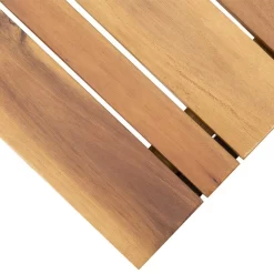 OUTLIV. Floris Hocker Stahl/Akazie Schwarz/Natur -Gartenmöbel Store outliv floris hocker stahl akazie 1343213 4