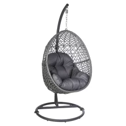 OUTLIV. Hängesessel S Stahl/Polyrattan Anthrazit