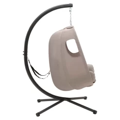 OUTLIV. Ibiza Hängesessel Stahl/Polyester Anthrazit/Grau -Gartenmöbel Store outliv ibiza haengesessel stahl polyester 1348702 3