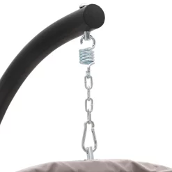 OUTLIV. Ibiza Hängesessel Stahl/Polyester Anthrazit/Grau -Gartenmöbel Store outliv ibiza haengesessel stahl polyester 1348702 7