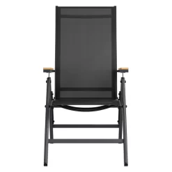 OUTLIV. Kobe Klappsessel Aluminium/Textilene Anthrazit -Gartenmöbel Store outliv kobe klappsessel aluminium textilene 1340793 2