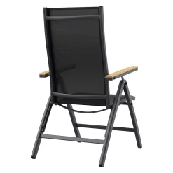 OUTLIV. Kobe Klappsessel Aluminium/Textilene Anthrazit -Gartenmöbel Store outliv kobe klappsessel aluminium textilene 1340793 5