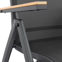 OUTLIV. Kobe Klappsessel Aluminium/Textilene Anthrazit -Gartenmöbel Store outliv kobe klappsessel aluminium textilene 1340793 8