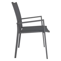 OUTLIV. Kobe Stapelsessel Aluminium/Textilene Anthrazit 14 OUTLIV. Kobe Stapelsessel Aluminium/Textilene Anthrazit -Gartenmöbel Store outliv kobe stapelsessel aluminium textilene anthrazit 1423590 4