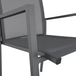 OUTLIV. Kobe Stapelsessel Aluminium/Textilene Anthrazit 18 OUTLIV. Kobe Stapelsessel Aluminium/Textilene Anthrazit -Gartenmöbel Store outliv kobe stapelsessel aluminium textilene anthrazit 1423590 8