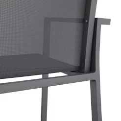 OUTLIV. Kobe Stapelsessel Aluminium/Textilene Anthrazit 19 OUTLIV. Kobe Stapelsessel Aluminium/Textilene Anthrazit -Gartenmöbel Store outliv kobe stapelsessel aluminium textilene anthrazit 1423590 9