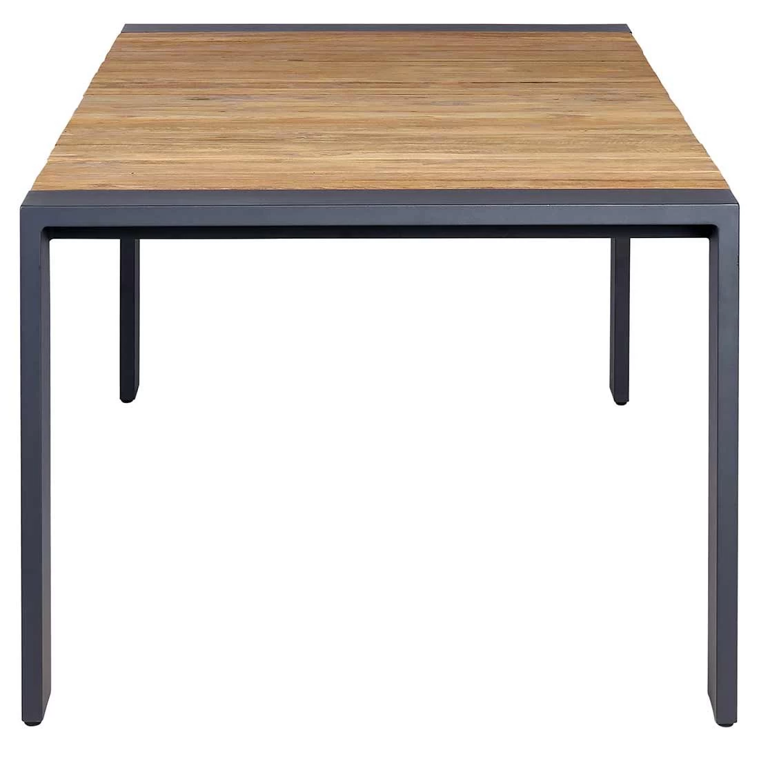 OUTLIV. Konis Gartentisch Aluminium/Teak Recycelt Charcoal/Teak Recycelt 3 OUTLIV. Konis Gartentisch Aluminium/Teak Recycelt Charcoal/Teak Recycelt – Bild 3