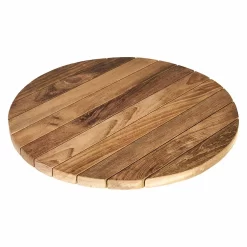 OUTLIV. Lazy Susan Drehteller Teak Teak Recycelt