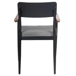 OUTLIV. Lorenzo Stapelstuhl Aluminium/Eukalyptus Anthrazit/Natur -Gartenmöbel Store outliv lorenzo stapelsessel aluminium eukalyptus 1498511 4