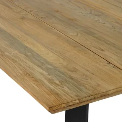 OUTLIV. Orleans Gartentisch 180x90cm Edelstahl/Teak Anthrazit/Natur -Gartenmöbel Store outliv orleans gartentisch 180x90 cm edelstahl teak 1430256 3