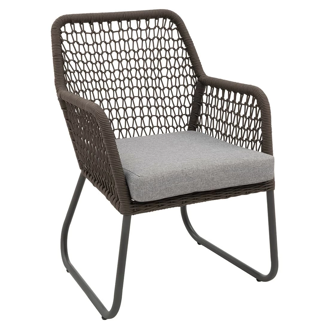 OUTLIV. Poison Gartensessel Aluminium/Rope Dunkelgrau 1 OUTLIV. Poison Gartensessel Aluminium/Rope Dunkelgrau
