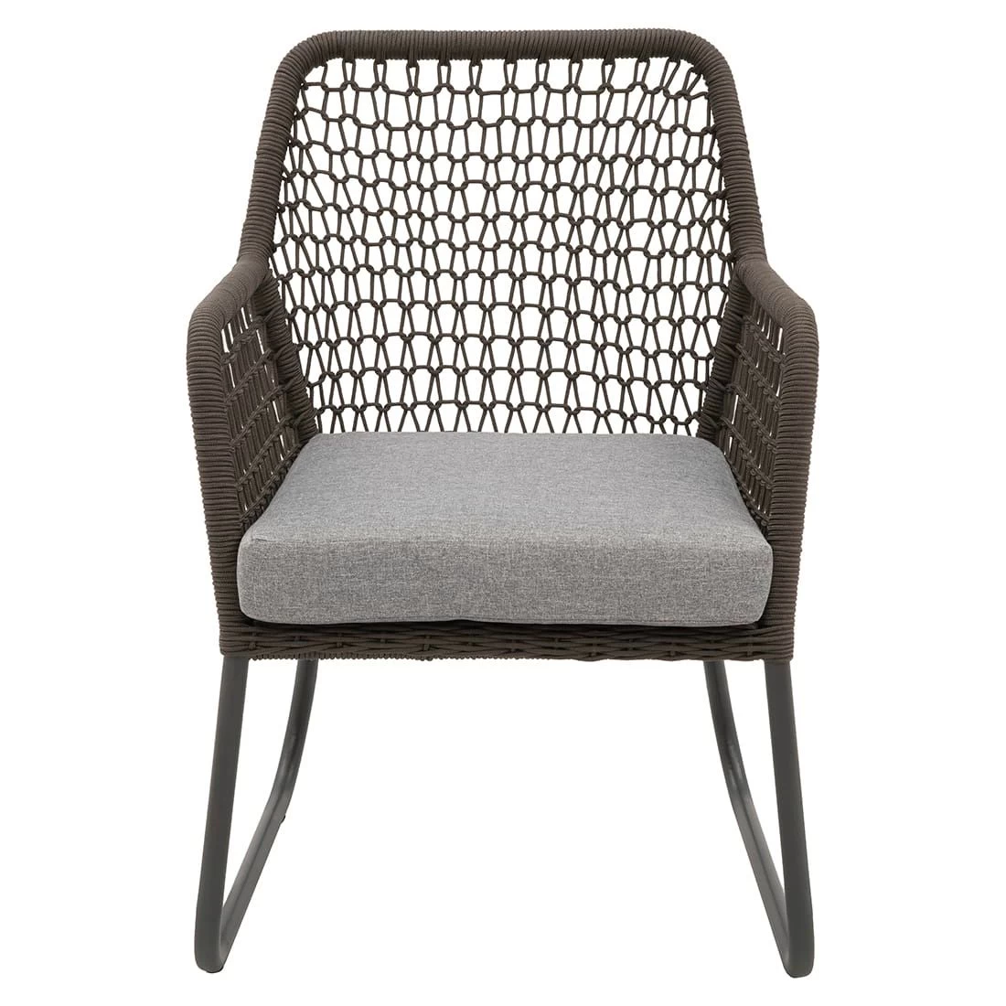 OUTLIV. Poison Gartensessel Aluminium/Rope Dunkelgrau 2 OUTLIV. Poison Gartensessel Aluminium/Rope Dunkelgrau – Bild 2
