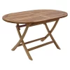 OUTLIV. Portland Klapptisch 140x90cm Teak Natur