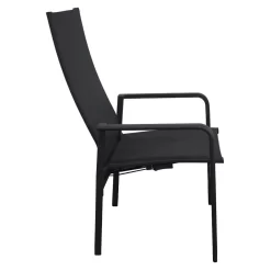 OUTLIV. Santa Monica Gartensessel Aluminium/Textilene Anthrazit -Gartenmöbel Store outliv santa monica verstellsessel aluminium textilene 1340639 3