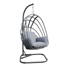 OUTLIV. Suez Faltbarer Hängesessel Stahl Carbon Black