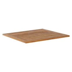 OUTLIV. Gartentisch-Platte 80x80cm Teak Natur