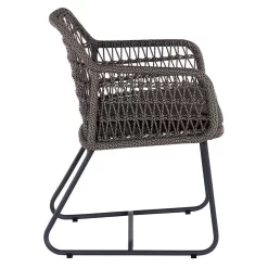 OUTLIV. Verona Gartensessel Aluminium/Rope Charcoal -Gartenmöbel Store outliv verona diningsessel aluminium rope 1347393 4