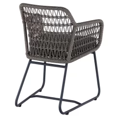 OUTLIV. Verona Gartensessel Aluminium/Rope Charcoal -Gartenmöbel Store outliv verona diningsessel aluminium rope 1347393 5