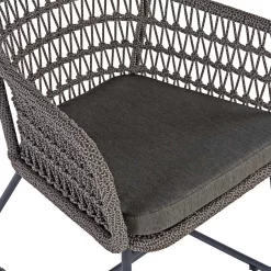 OUTLIV. Verona Gartensessel Aluminium/Rope Charcoal -Gartenmöbel Store outliv verona diningsessel aluminium rope 1347393 6