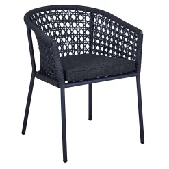 OUTLIV. Zui Gartensessel Aluminium/Rope Inkl. Kissen Charcoal