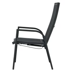 Ploß Tuvalu Stapelsessel Aluminium/Textilene Anthrazit/Grau -Gartenmöbel Store ploss tuvalu stapelsessel aluminium textilene 1367314 5