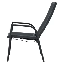 Ploß Tuvalu Stapelsessel Aluminium/Textilene Anthrazit/Grau -Gartenmöbel Store ploss tuvalu stapelsessel aluminium textilene 1367314 6