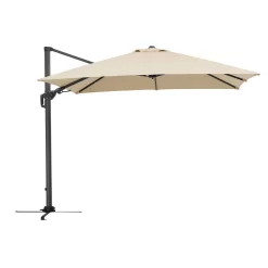 Schneider® Schneider Rhodos Twist Ampelschirm 300x300cm Natur