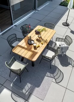 Schöner Wohnen Benet Gartensessel Aluminium/Rope Schwarz/Olive -Gartenmöbel Store schoener wohnen benet gartensessel aluminium rope 1470428 7