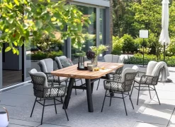 Schöner Wohnen Benet Gartensessel Aluminium/Rope Schwarz/Olive -Gartenmöbel Store schoener wohnen benet gartensessel aluminium rope 1470428 8