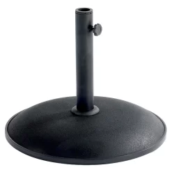 Schöner Wohnen Bonaire Schirmständer Ø50cm Aluminium/Beton Schwarz