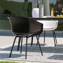 Schöner Wohnen Texel Gartensessel Aluminium/Kunststoff Schwarz 8 Schöner Wohnen Texel Gartensessel Aluminium/Kunststoff Schwarz -Gartenmöbel Store schoener wohnen texel gartensessel aluminium kunststoff 1467546 3