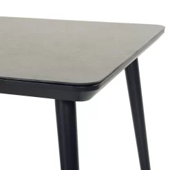 Schöner Wohnen Texel Gartentisch 170x100cm Aluminium/Glaskeramik Schwarz/Keramik -Gartenmöbel Store schoener wohnen texel gartentisch 170x100cm aluminium glaskeramik 1470395 3